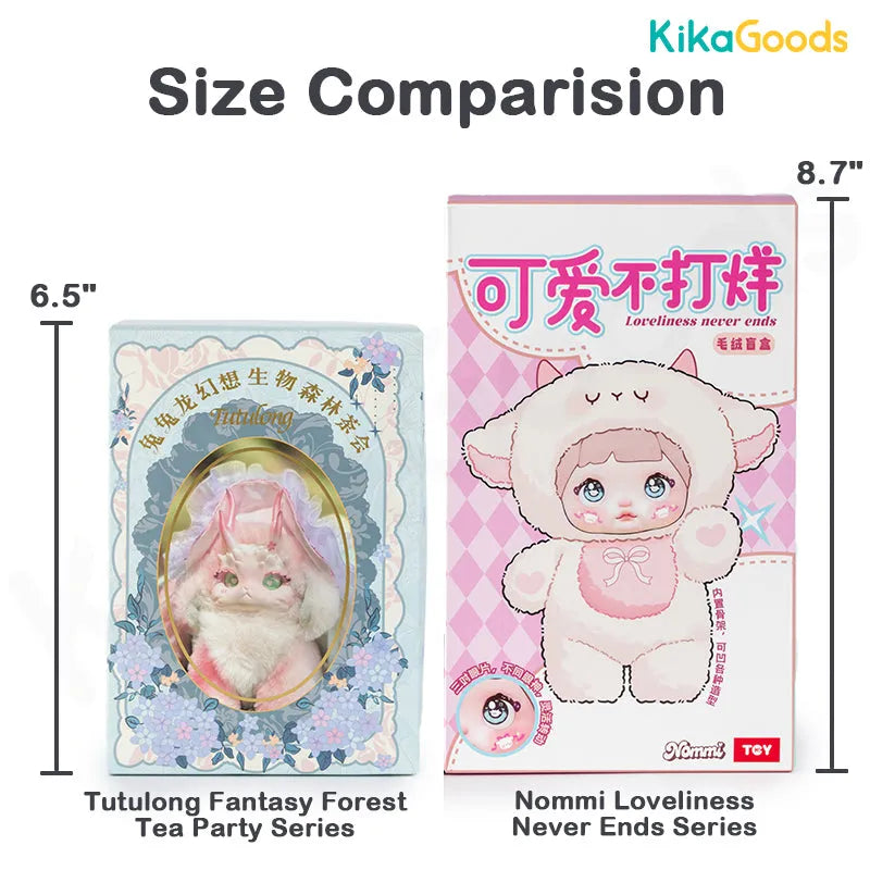Load image into Gallery viewer, Kika Goods Nommi Loveliness Never Ends Series 1pc Plush Blind Box
