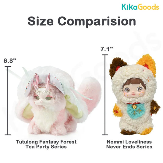 Kika Goods Nommi Loveliness Never Ends Series 1pc Plush Blind Box