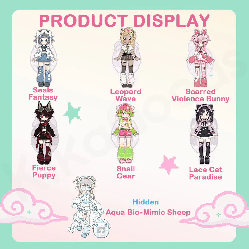 Load image into Gallery viewer, Kika Goods Electronic Pet - Game World Series 1/12 Action Figure 1Pc Blind Box
