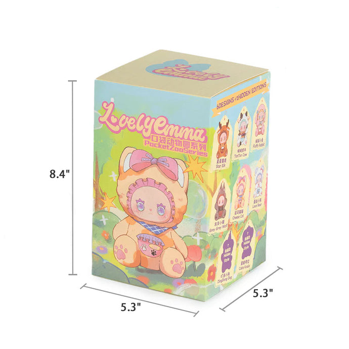 Kika Goods Lovely Emma Pocket Zoo Series Plush Single Blind Box