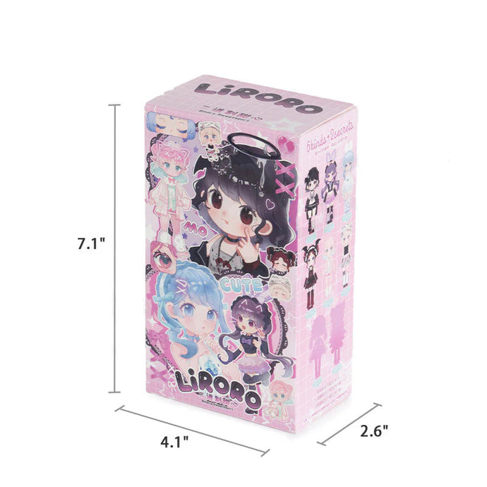 Kika Goods Liroro Binary Sweetheart Series Single Action Figure BJD Blind Box