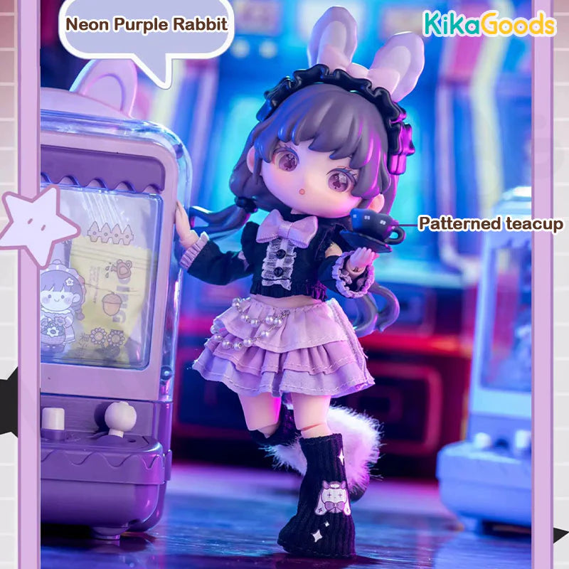 Chargez l&#39;image dans la visionneuse de la galerie, Kika Goods Liroro Binary Sweetheart Series Single Action Figure BJD Blind Box
