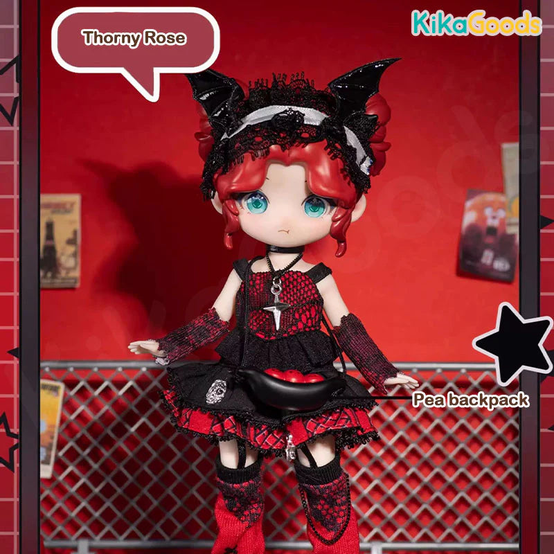 Chargez l&#39;image dans la visionneuse de la galerie, Kika Goods Liroro Binary Sweetheart Series Single Action Figure BJD Blind Box
