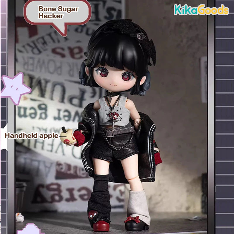 Chargez l&#39;image dans la visionneuse de la galerie, Kika Goods Liroro Binary Sweetheart Series Single Action Figure BJD Blind Box
