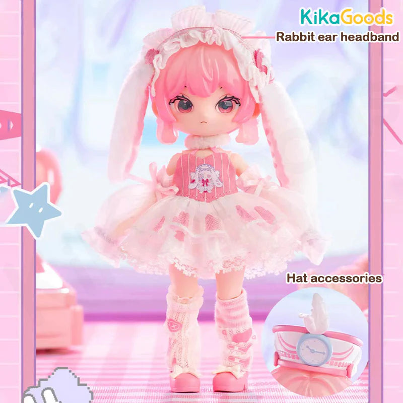 Chargez l&#39;image dans la visionneuse de la galerie, Kika Goods Liroro Binary Sweetheart Series Single Action Figure BJD Blind Box
