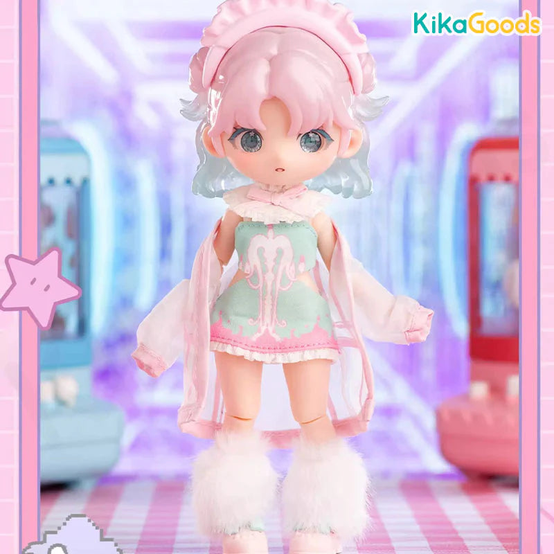 Chargez l&#39;image dans la visionneuse de la galerie, Kika Goods Liroro Binary Sweetheart Series Single Action Figure BJD Blind Box
