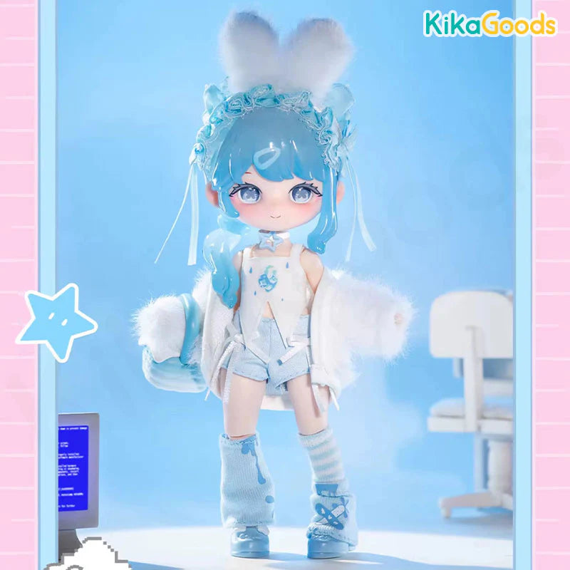 Chargez l&#39;image dans la visionneuse de la galerie, Kika Goods Liroro Binary Sweetheart Series Single Action Figure BJD Blind Box
