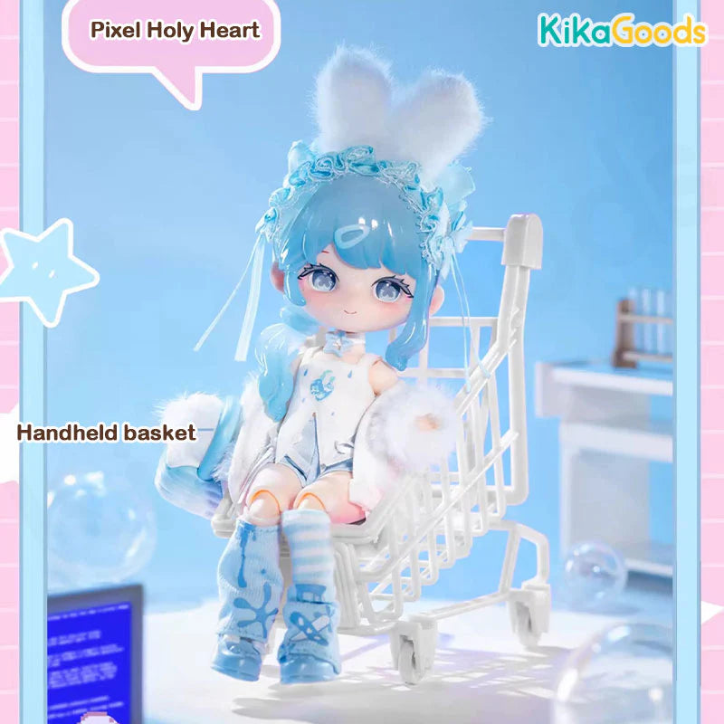 Chargez l&#39;image dans la visionneuse de la galerie, Kika Goods Liroro Binary Sweetheart Series Single Action Figure BJD Blind Box
