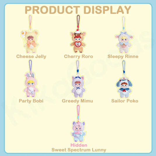 Kika Goods Puffynose Friends Memo Series Plush Single Blind Box