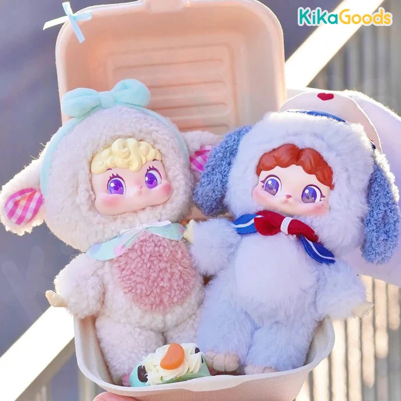Cargue la imagen en el visor de la galería, Kika Goods Puffynose Friends Memo Series Plush Single Blind Box
