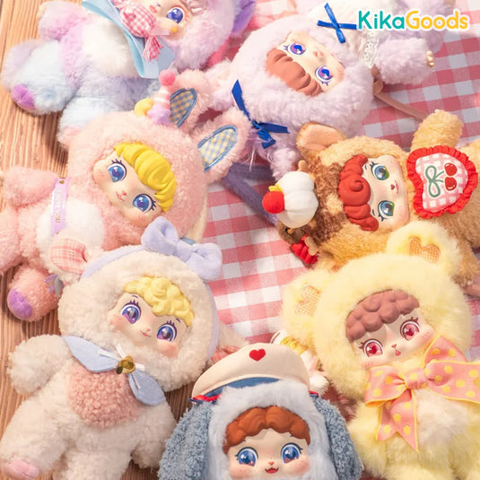 Kika Goods Puffynose Friends Memo Series Plush Single Blind Box
