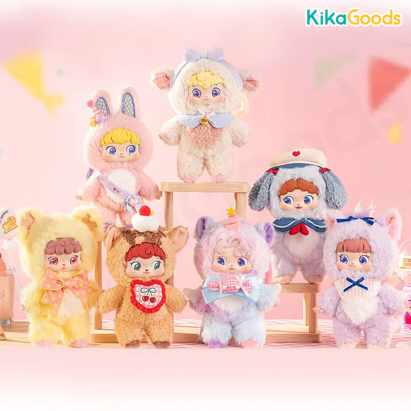 Cargue la imagen en el visor de la galería, Kika Goods Puffynose Friends Memo Series Plush Single Blind Box

