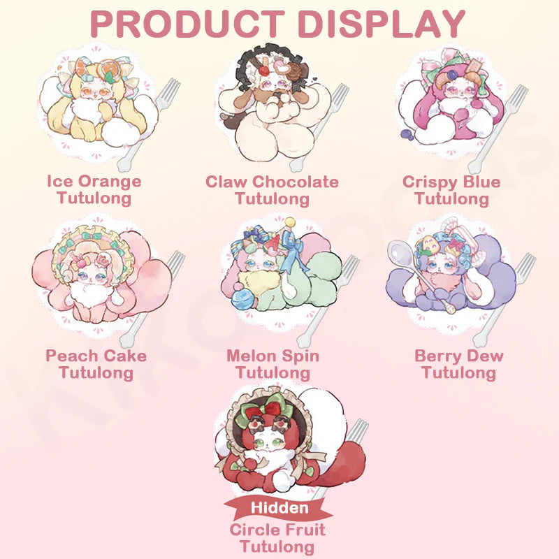 Cargue la imagen en el visor de la galería, Kika Goods Tutulong - Fantasy Creatures Honey Star Drops Series 1pc Mini Plush Blind Box
