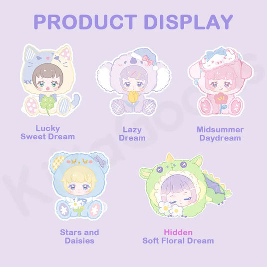 Kika Goods Nyzaii Garden that Falls Asleep Series 1pc Plush Blind Box