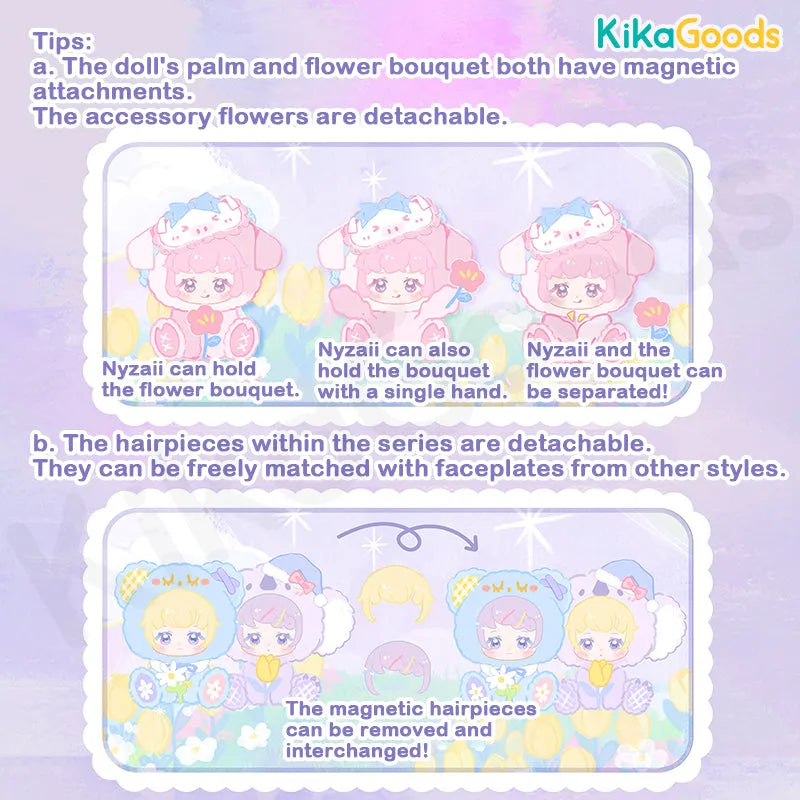 Load image into Gallery viewer, Kika Goods Nyzaii Garden that Falls Asleep Series 1pc Plush Blind Box

