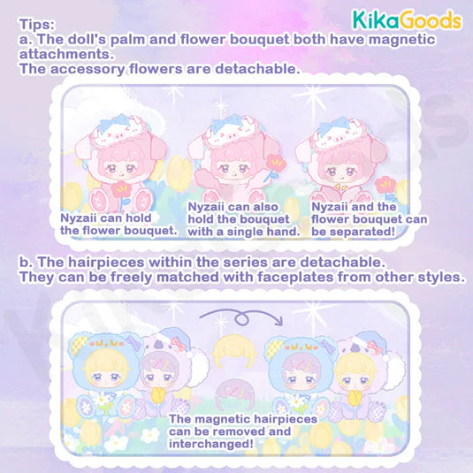 Kika Goods Nyzaii Garden that Falls Asleep Series 1pc Plush Blind Box