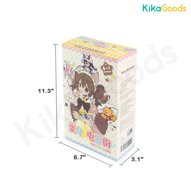 Cargue la imagen en el visor de la galería, Kika Goods Transform Electrical - Street Series 1/6 Action Figure 1Pc Blind Box
