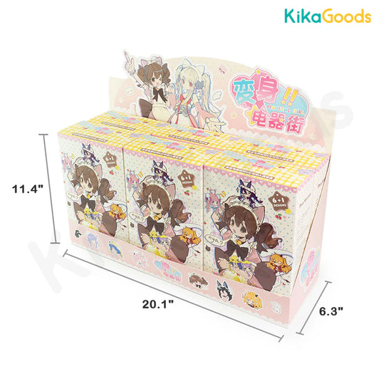 Kika Goods Transform Electrical - Street Series 1/6 Action Figure 1Pc Blind Box