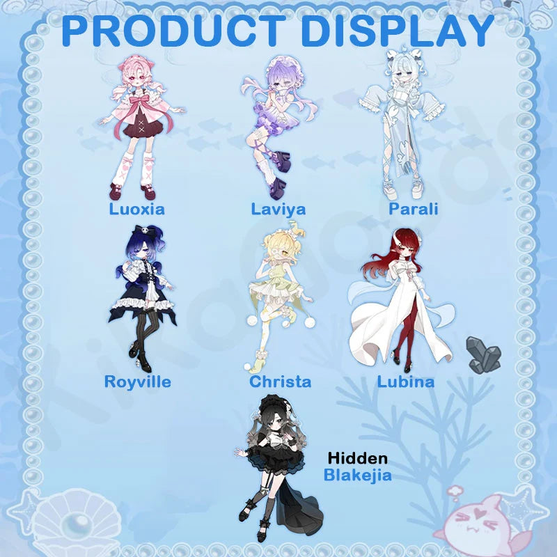 Load image into Gallery viewer, Kika Goods Minty Ocean - Gem Series 1/8 Action Figure 1Pc Blind Box

