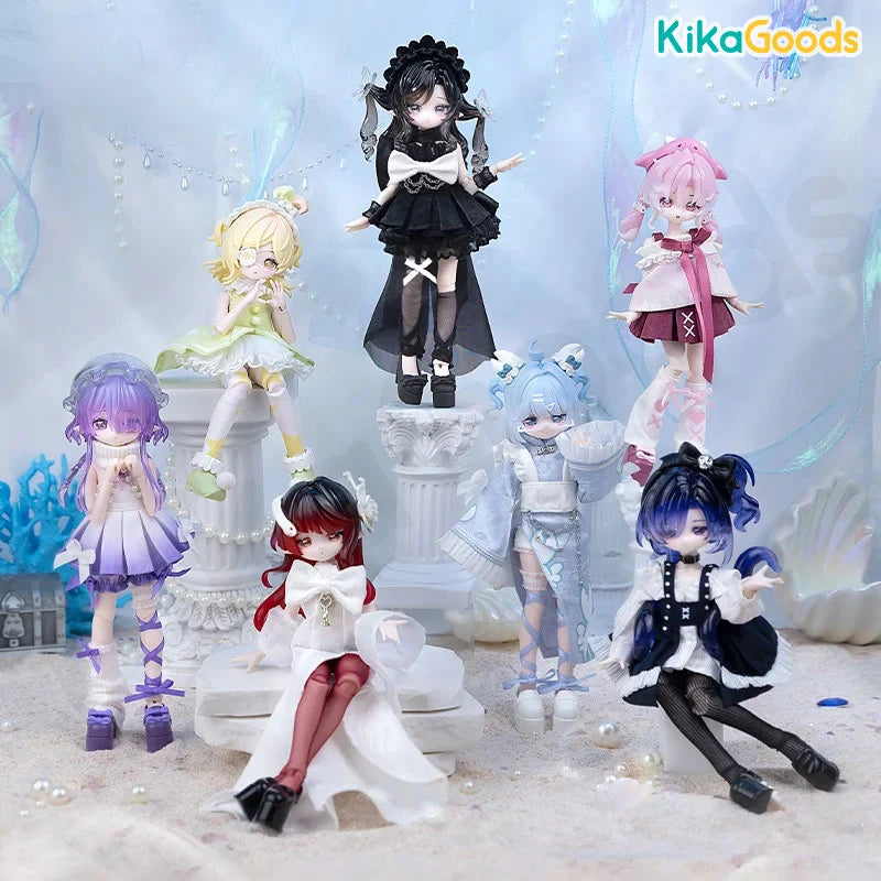Load image into Gallery viewer, Kika Goods Minty Ocean - Gem Series 1/8 Action Figure 1Pc Blind Box
