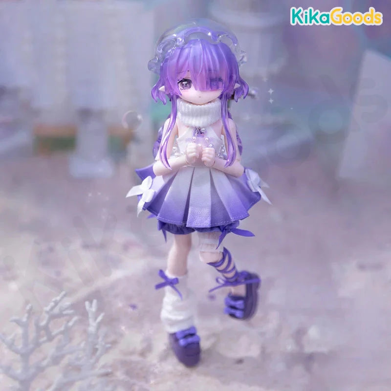 Load image into Gallery viewer, Kika Goods Minty Ocean - Gem Series 1/8 Action Figure 1Pc Blind Box
