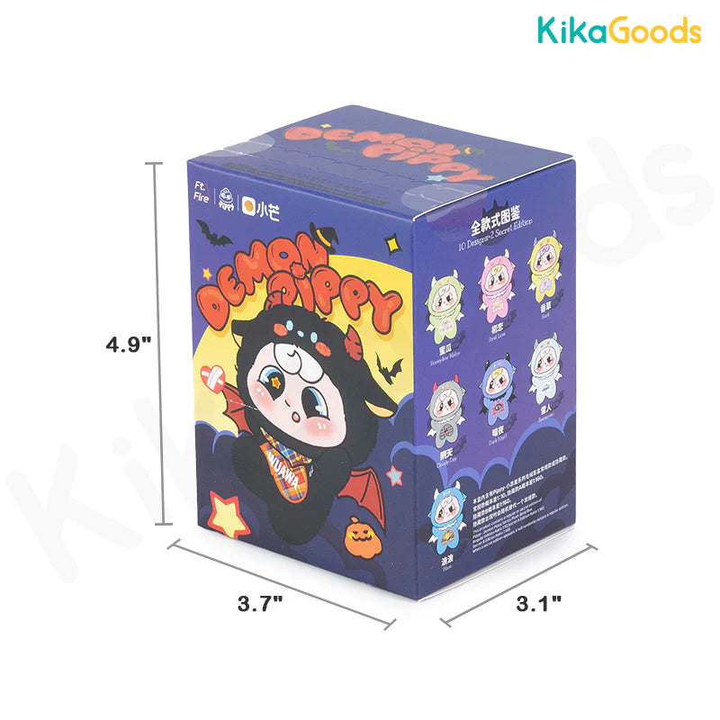 Cargue la imagen en el visor de la galería, Kika Goods - Demon Pippy Series 1pc Plush Blind Box
