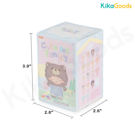 Kika Goods Yumo - Cute Pet Family Series 1pc Mini Plush Blind Box