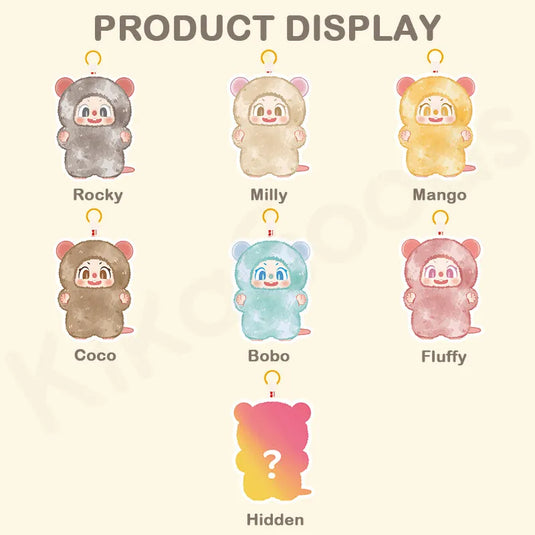 Kika Goods Pippa First Generation Macaron Series 1pc Plush Blind Box