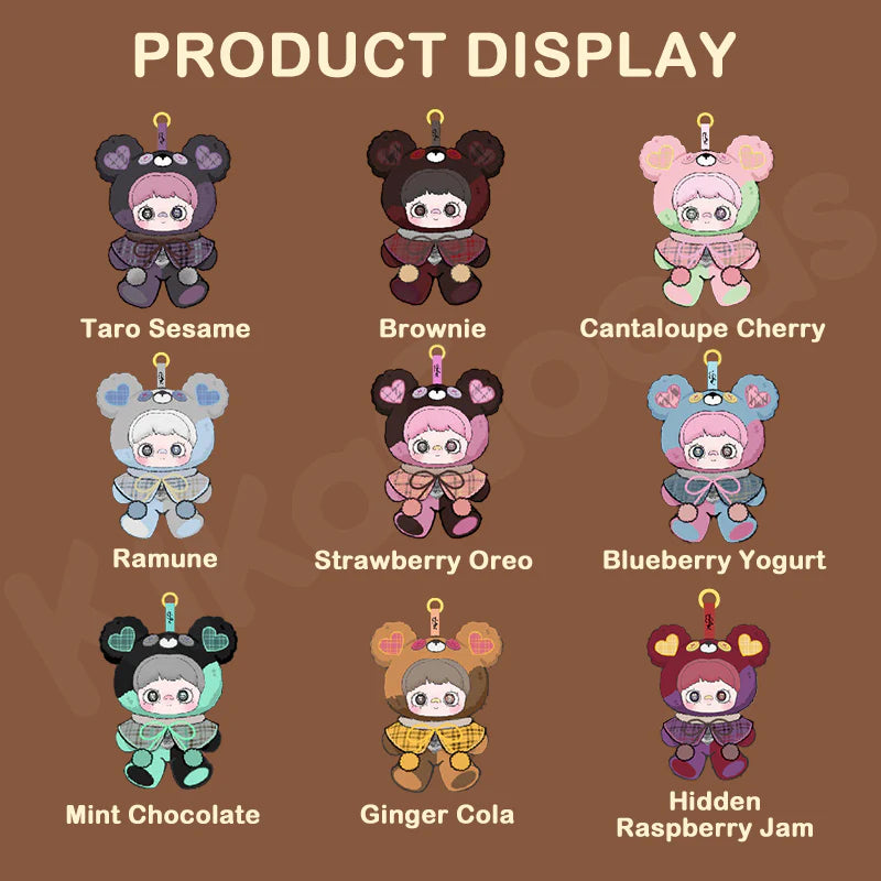 Cargue la imagen en el visor de la galería, Kika Goods MayMei - Tiny Bear Cookie Series 1pc Plush Blind Box
