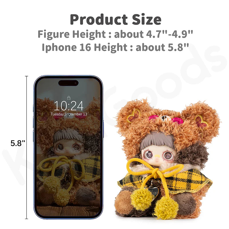 Cargue la imagen en el visor de la galería, Kika Goods MayMei - Tiny Bear Cookie Series 1pc Plush Blind Box
