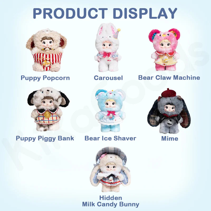 Cargue la imagen en el visor de la galería, Kika Goods Nommi - About the Childhood Series 1pc Plush Blind Box

