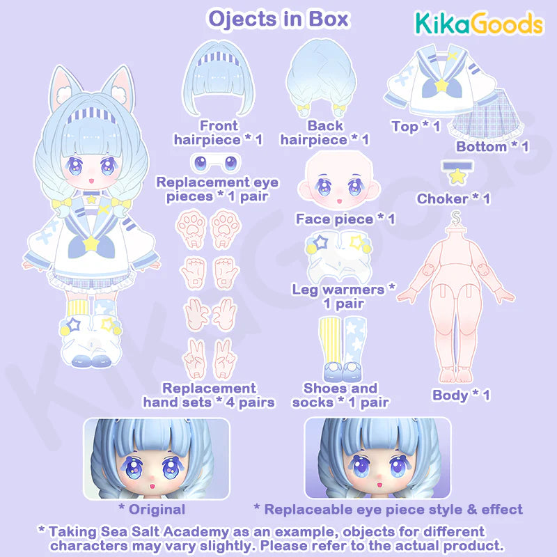 Load image into Gallery viewer, Kika Goods Nyzaii - Sweet Imagination Series 1/12 Action Figure 1Pc Blind Box
