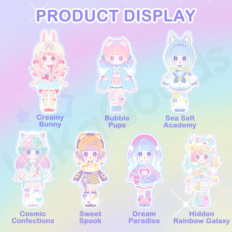 Load image into Gallery viewer, Kika Goods Nyzaii - Sweet Imagination Series 1/12 Action Figure 1Pc Blind Box
