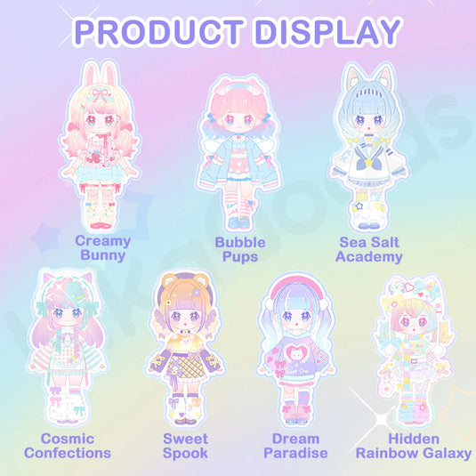 Kika Goods Nyzaii - Sweet Imagination Series 1/12 Action Figure 1Pc Blind Box