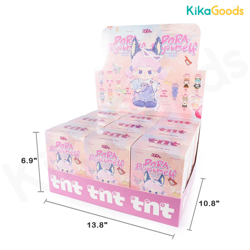 Cargue la imagen en el visor de la galería, Kika Goods Dora - Dora Be Yourself Series 1pc Plush Pendant Blind Box

