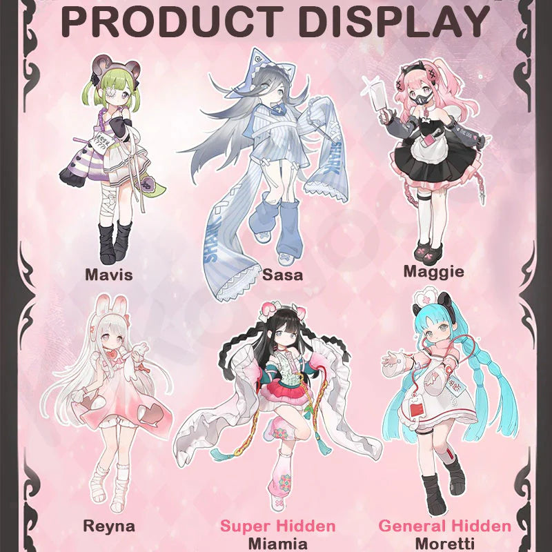 Cargue la imagen en el visor de la galería, Kika Goods Lovely Kwaidan - Series 1/8 Action Figure 1Pc Blind Box
