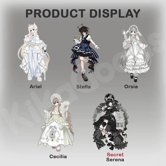 Kika Goods Minty - Poem of Feathers Series Special 1/6 Action Figure 1Pc Blind Box