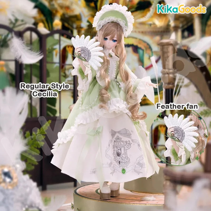 Cargue la imagen en el visor de la galería, Kika Goods Minty - Poem of Feathers Series Special 1/6 Action Figure 1Pc Blind Box
