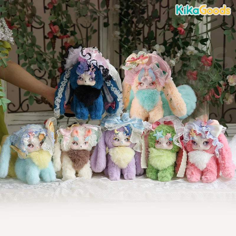 Cargue la imagen en el visor de la galería, Kika Goods Tutulong - Fluffy Shore Series Vinyl Face 1pc Plush Blind Box
