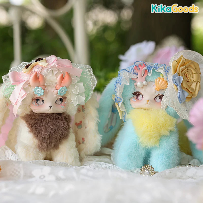 Cargue la imagen en el visor de la galería, Kika Goods Tutulong - Fluffy Shore Series Vinyl Face 1pc Plush Blind Box
