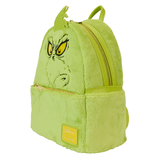 Loungefly Dr. Seuss - How the Grinch Stole Christmas! Plush Cosplay Light up Mini Backpack