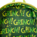 Dr. Seuss - How the Grinch Stole Christmas! Plush Cosplay Light up Mini Backpack