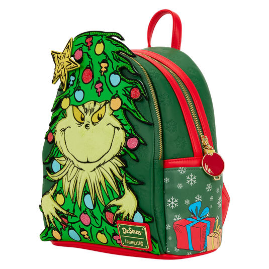 Loungefly Dr. Seuss - The Grinch Holiday Mini Backpack