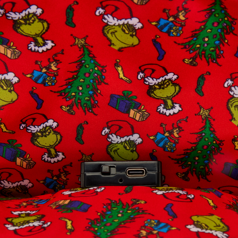 Cargue la imagen en el visor de la galería, Loungefly Dr. Seuss - The Grinch Holiday Mini Backpack
