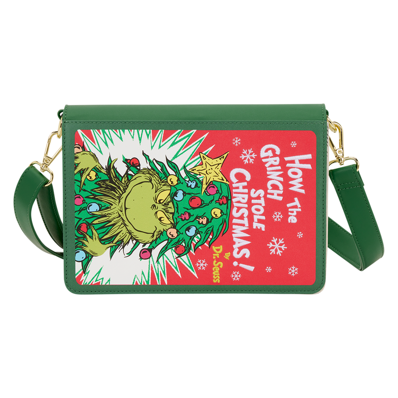 Load image into Gallery viewer, Loungefly Dr. Seuss - The Grinch Holiday Crossbody
