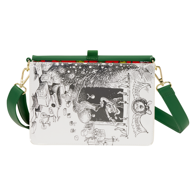 Load image into Gallery viewer, Loungefly Dr. Seuss - The Grinch Holiday Crossbody
