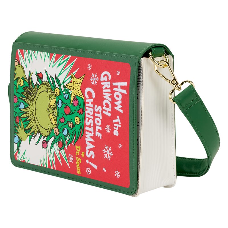 Load image into Gallery viewer, Loungefly Dr. Seuss - The Grinch Holiday Crossbody

