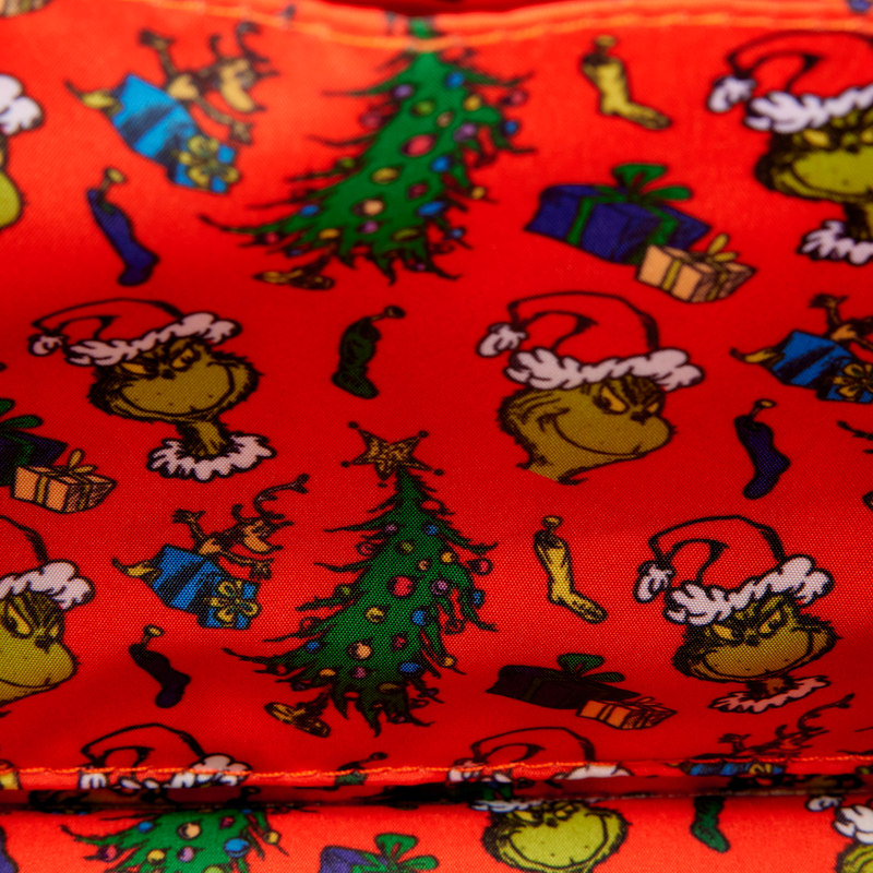 Load image into Gallery viewer, Loungefly Dr. Seuss - The Grinch Holiday Crossbody
