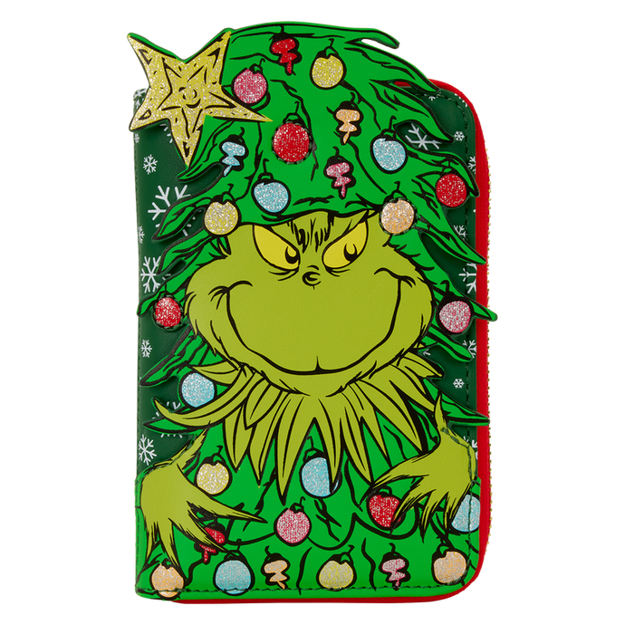 Loungefly Dr. Seuss - The Grinch Holiday Wallet