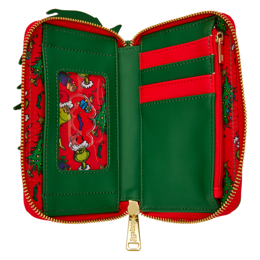 Loungefly Dr. Seuss - The Grinch Holiday Wallet